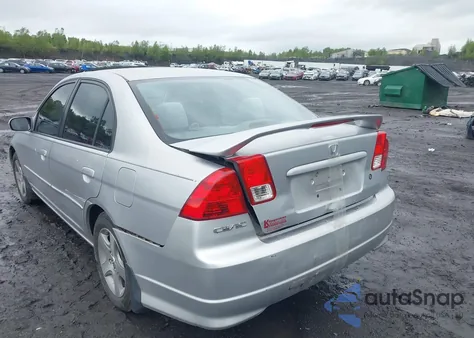 2004 Honda Civic Ex из США, поврежденный, VIN 2HGES26794H516831